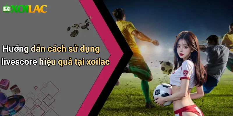 Hướng dẫn cách sử dụng livescore hiệu quả tại xoilac