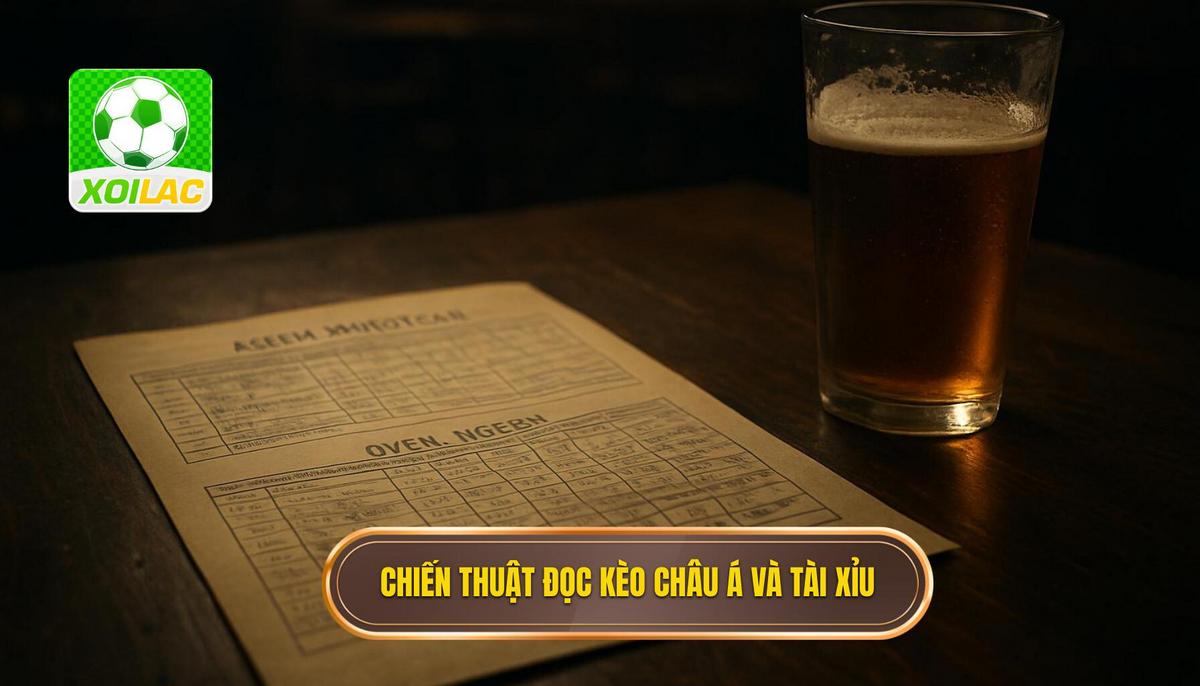Chiến thuật đọc vị kèo châu Á và kèo tài xỉu
