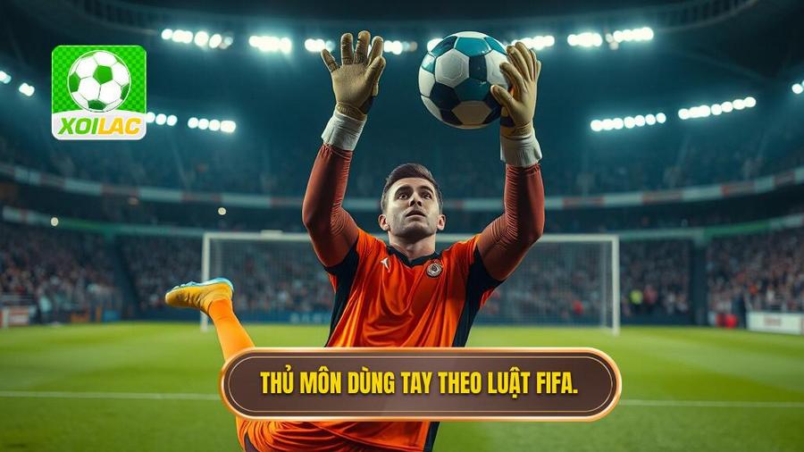 1. Thủ môn dùng tay theo luật FIFA.