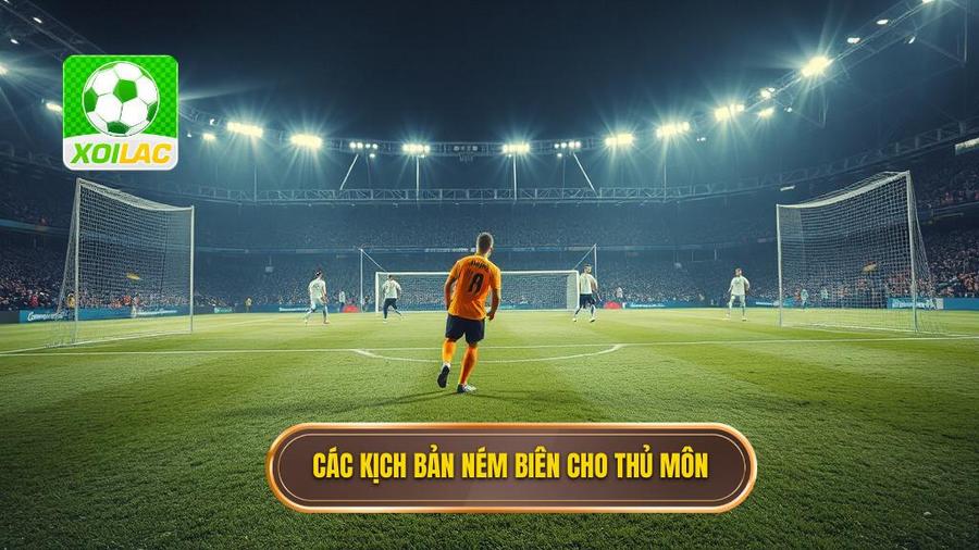 2. Các kịch bản ném biên cho thủ môn