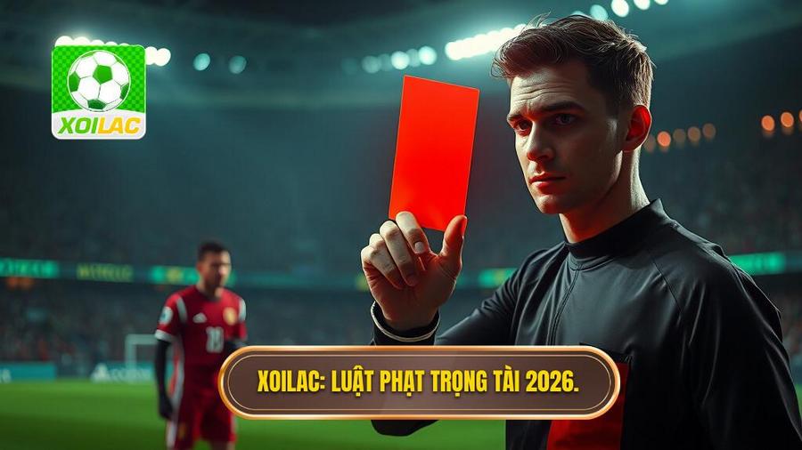 XOILAC_ Luật phạt trọng tài 2026.