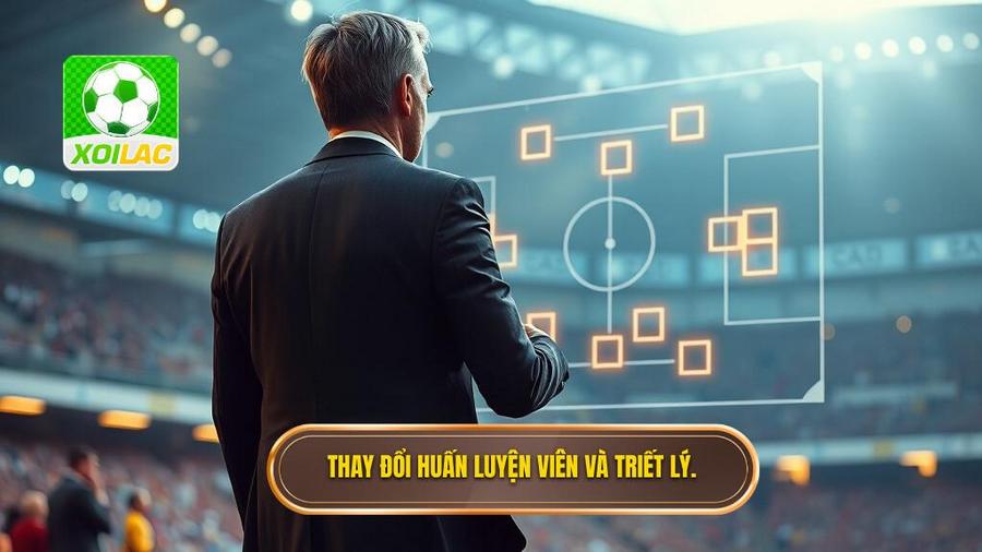 1. Sự thay đổi trên băng ghế huấn luyện và triết lý vận hành