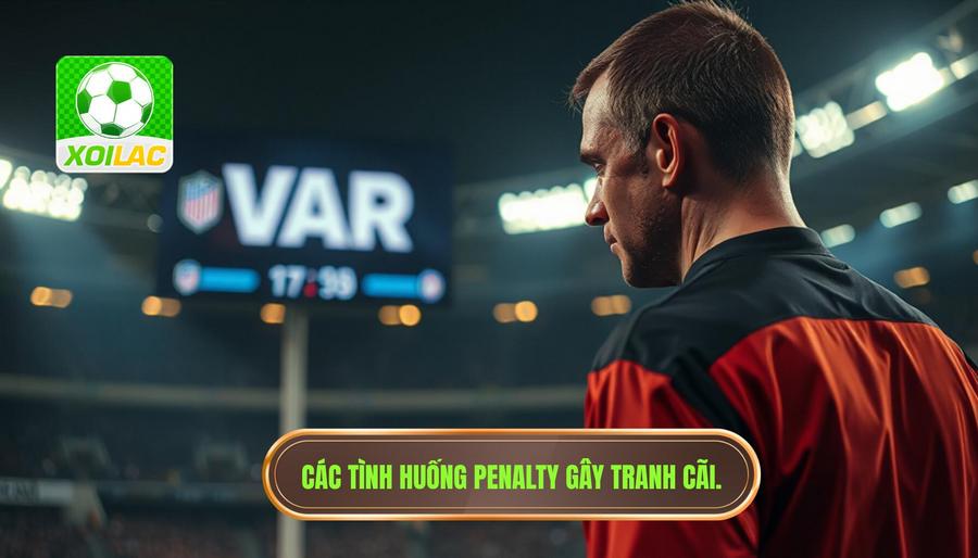 Phân tích các loại tình huống penalty gây tranh cãi phổ biến