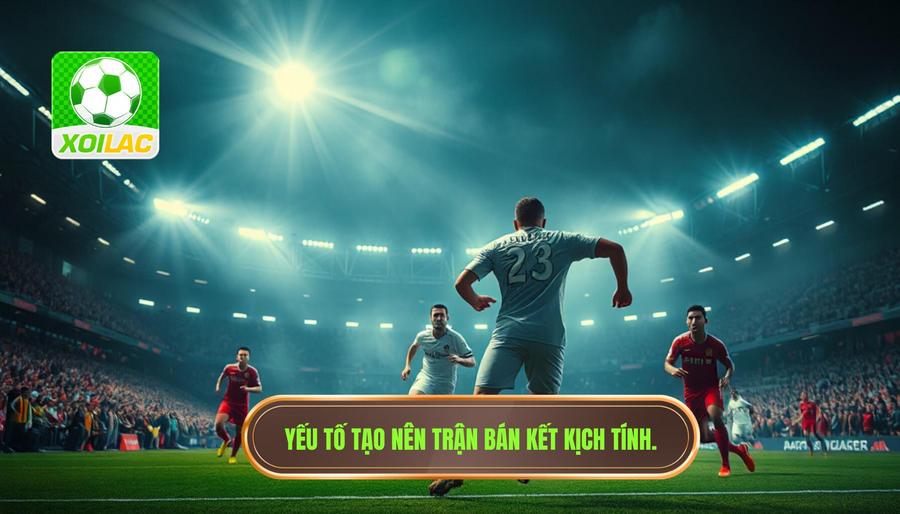 Các yếu tố cấu thành một trận đấu bán kết kịch tính kinh điển