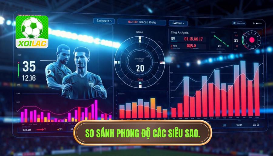 Bảng so sánh phong độ và chỉ số các siêu sao